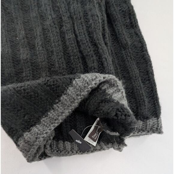 Free Press Black Soft Knit Infinity Scarf - Picture 8 of 9